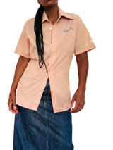 Vintage 1950s "Melrose Market Labbe Brothers" Button Down Shirt