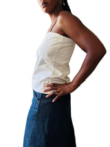 Antique French White Cotton Camisole