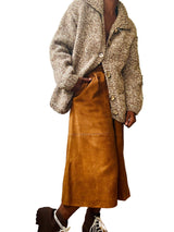 1980's Mondi Rust Suede Culottes