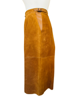 1980's Mondi Rust Suede Culottes