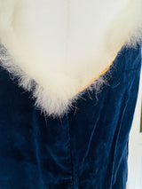 Vintage Reversible Ivory Rabbit Fur Vest