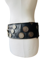 Vintage Collectible Gaucho Rodeo Belt w/South American Coins