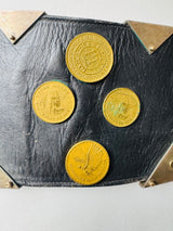 Vintage Collectible Gaucho Rodeo Belt w/South American Coins