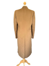 Vintage Camel Wool Overcoat