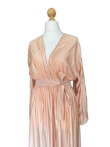 Vintage Blush Wrap Maxi Dress/Nightgown