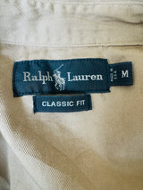 Upcycled Ralph Lauren Beige Cropped Top