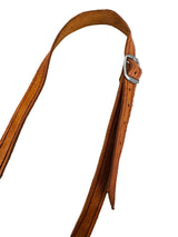1970s Brown Leather Bohemian Fringed Crossbody Bag
