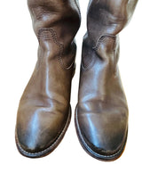 Isabel Marant Ombre Taupe Leather Riding Boots