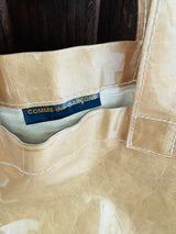Comme de Garçons PVC Logo Shopper Tote Bag