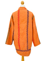 Vintage Kantha Quilted Embroidered Jacket