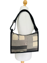 Pre-Owned Bally Canvas Logo Shoulder Bag