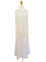 1970s Vintage Hand Embroidered Nightgown