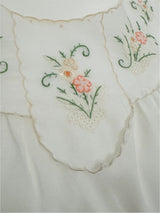 1970s Vintage Hand Embroidered Nightgown
