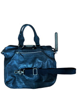 Sonia Rykiel Studded Black Leather Biker Bag