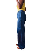 Vintage Indigo Blue French Workwear Pants
