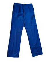 Vintage Indigo Blue French Workwear Pants
