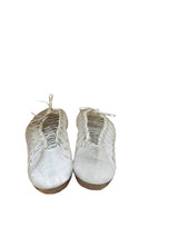 Pre-owned Stuart Weitzman Clear Rhinestone Jellystone Ballet Flats