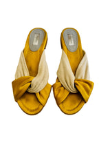 Max Mara Twist Knot Slide Sandals