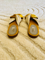 Max Mara Twist Knot Slide Sandals