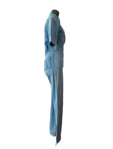 1970's Leader Denim Zipfront Jumpsuit