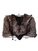 Vintage Silver Fox Fur Capelet