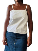 Antique French White Cotton Camisole