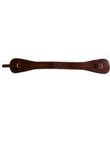 Wide Brown Leather Corset Style Western  Belt