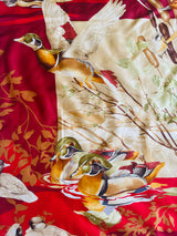 Salvatore Ferragamo Square Silk Printed Scarf