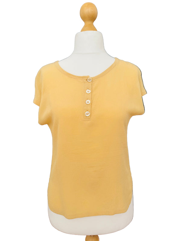 Valentino Crinkled Silk Blouse