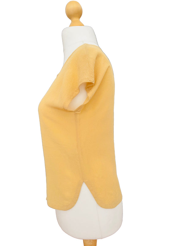 Valentino Crinkled Silk Blouse