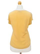 Valentino Crinkled Silk Blouse