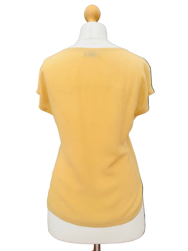 Valentino Crinkled Silk Blouse