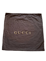 Gucci Reins Perforated Black Leather Shoulder Bag