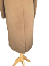 Vintage Camel Wool Overcoat