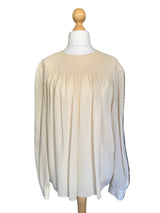 Miu Miu Ivory Silk Blouse