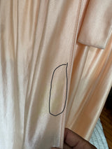 Vintage Blush Wrap Maxi Dress/Nightgown
