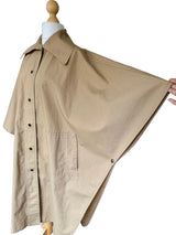 1970's Wallis Khaki Poncho