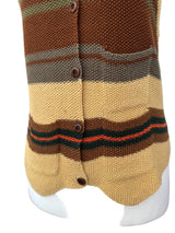 Vintage Ralph Lauren Striped Cotton Hand Knit Vest