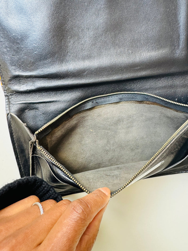 Vintage José Cotel Faux Tortoise Shell Clutch Bag