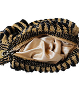 Art Deco Style Jet Beaded Bag