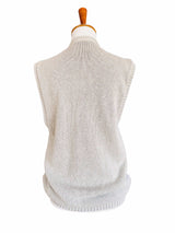 Vintage Ralph Lauren Suede Front Knit Vest