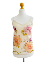 Y2K Gianfranco Ferre Ivory Embroidered Silk Camisole