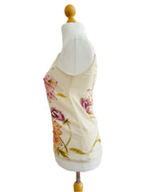 Y2K Gianfranco Ferre Ivory Embroidered Silk Camisole