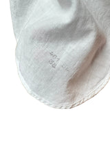 1920's Antique French Cotton Tuxedo Smock Shirt