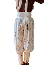 90's Balloon Pants w/Splatter Paint Print
