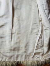 Vintage Ivory Mongolian Lamb Vest