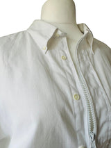 Upcycled Ralph Lauren White Cropped Top