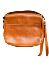Escada Cognac Brown Leather Crossbody Bag