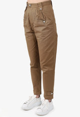 Isabel Marant Khaki Military Inspired Pants