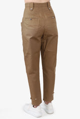 Isabel Marant Khaki Military Inspired Pants